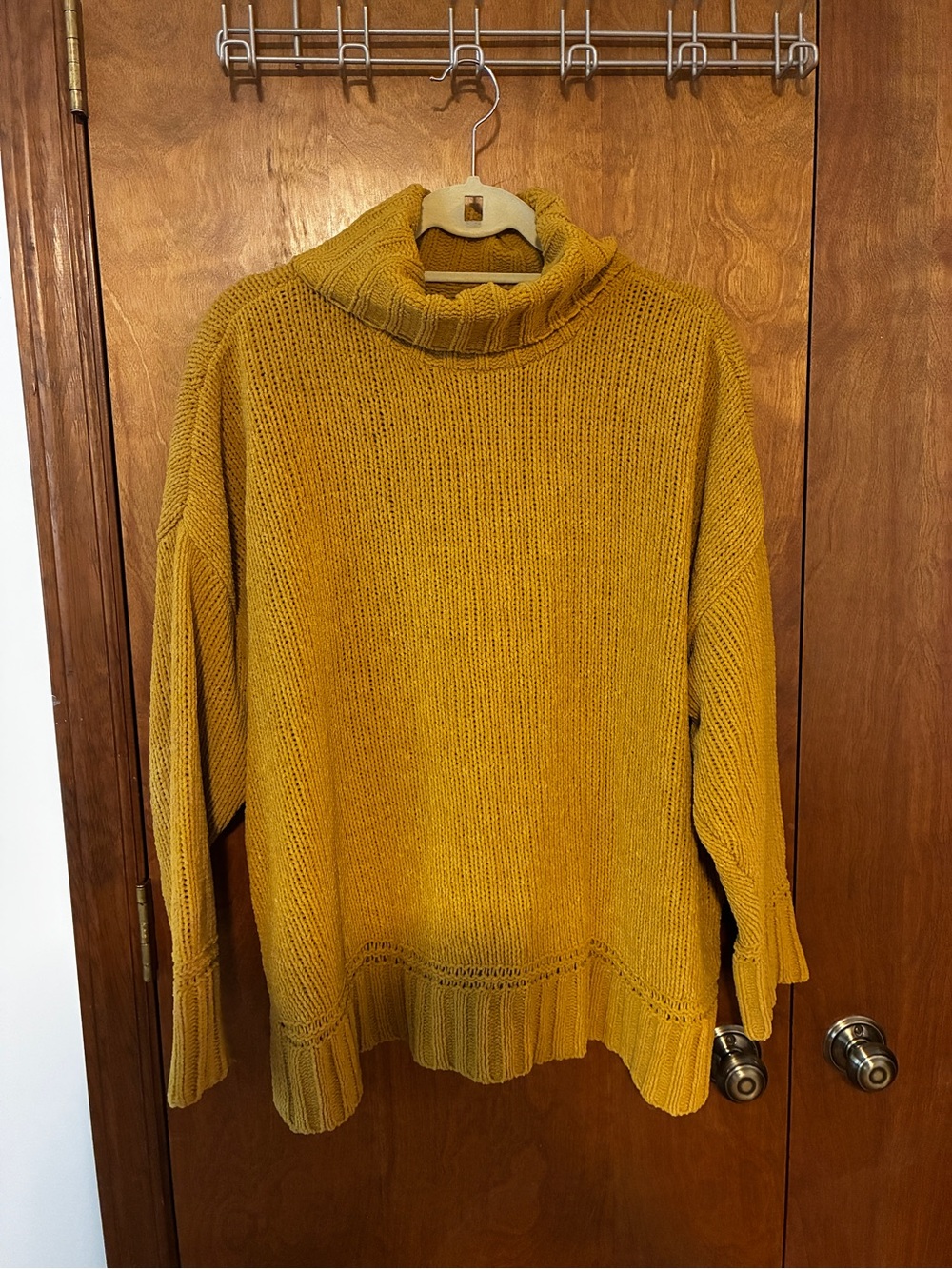 aerie Mustard Turtleneck Sweater - L
